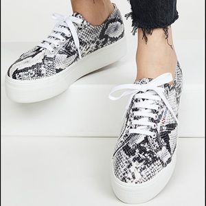 Superga 2750 Fancotw Snake Print Sneaker size 8